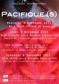 04-05-06/11/2015 - Colloque international « Pacifique(S) »